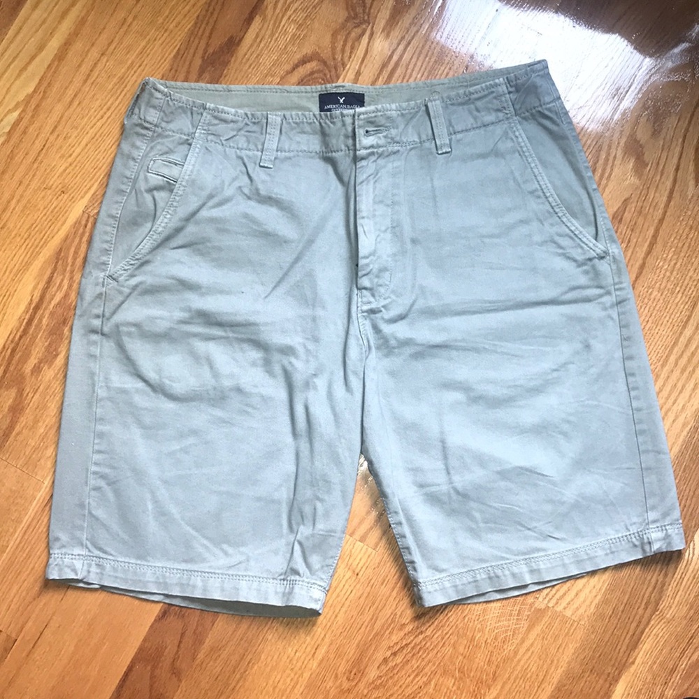 American Eagle Khaki shorts, size 34